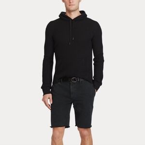 Polo Ralph Lauren Waffle Cotton-Blend Hoodie Size M